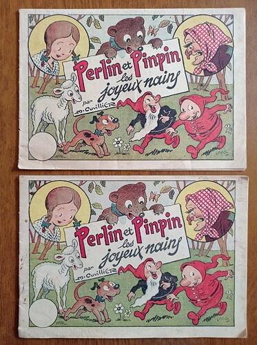 couvertures Perlin et Pinpin  1 et 2