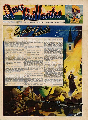 Ames Vaillantes 1943 - n°26 - 27 juin 1943 - page 1