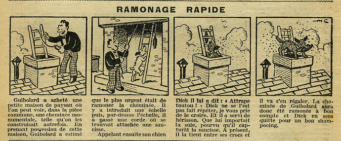 Cri-Cri 1932 - n°731 - page 4 - Ramonage rapide - 29 septembre 1932