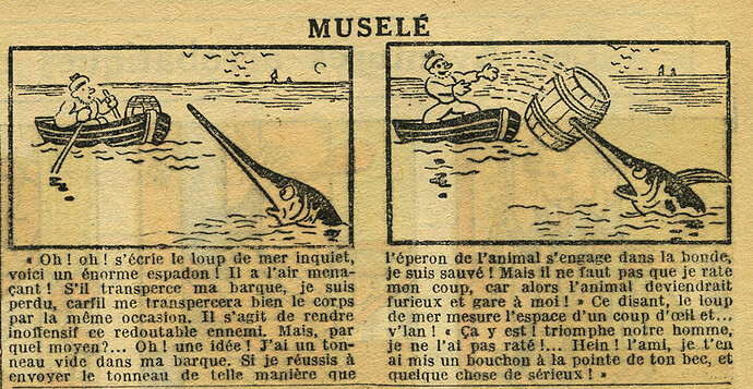 Cri-Cri 1934 - n°804 - page 15 - Muselé - 22 février 1934