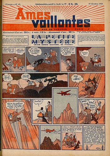 Ames Vaillantes 1939 - n°42 - 19 octobre 1939