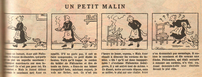 Fillette 1928 - n°1052 - page 7 - Un petit malin - 20 mai 1928