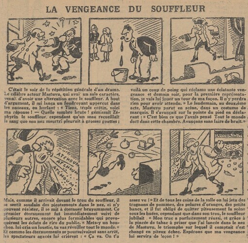 L'Epatant 1931 - n°1210 - page 14 - La vengeance du souffleur - 8 octobre 1931