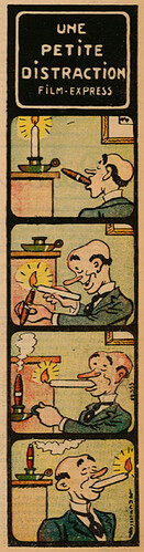 Pierrot 1935 - n°19 - page 5 - Une petite distraction - Film express - 12 mai 1935
