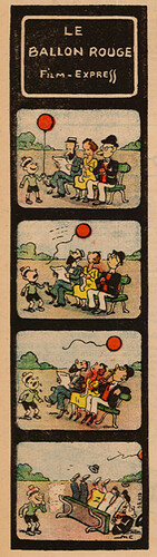 Pierrot 1936 - n°12 - page 5 - Le ballon rouge - Film Express - 22 mars 1936