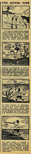 Cri-Cri 1934 - n°823 - page 14 - Une bonne pipe - 5 juillet 1934