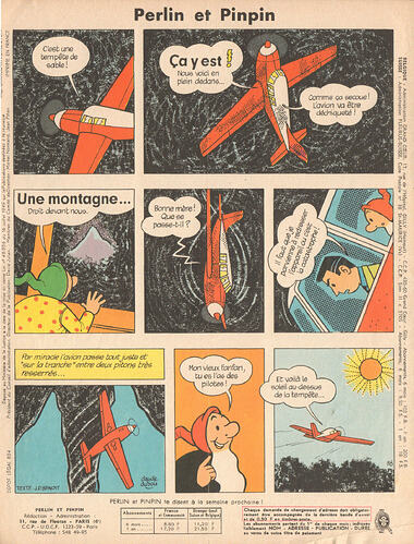Perlin et Pinpin n°4 du jeudi 28 janvier 1965