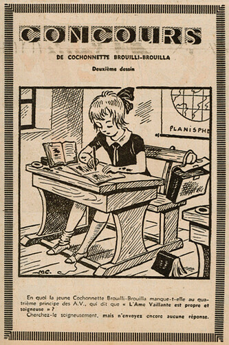 Ames Vaillantes 1939 - n°10 - page 11 - Concours - 9 mars 1939