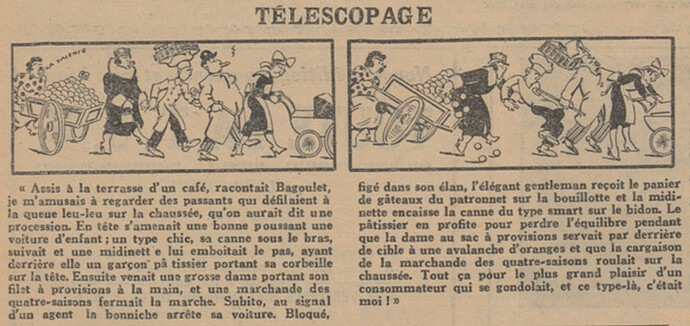 L'Epatant 1931 - n°1196 - page 13 - Télescopage - 2 juillet 1931 (doute)
