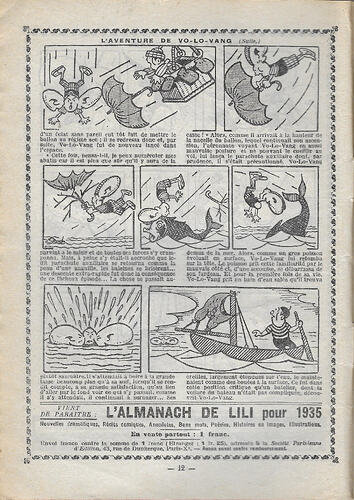 Almanach du Petit Illustré 1935 - page 12