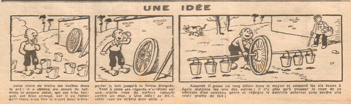 Coeurs Vaillants 1933 - n°19  - Une idée - 7 mai 1933 - page 2