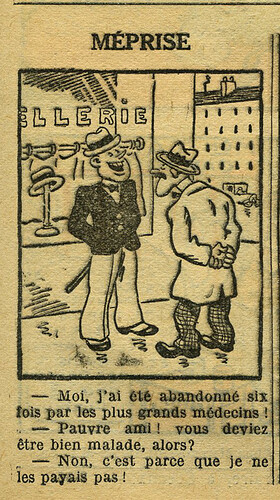 Cri-Cri 1935 - n°892 - page 15 - Méprise - 31 octobre 1935