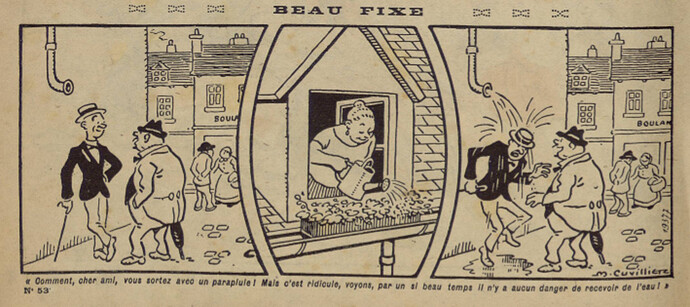 Pierrot 1926 - n°53 - page 2 - Beau fixe - 26 décembre 1926