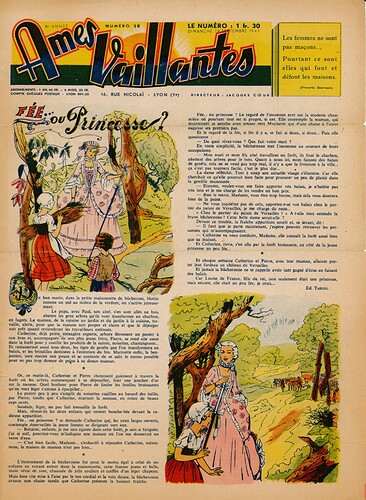 Ames Vaillantes 1943 - n°38 - 19 septembre 1943 - page 1