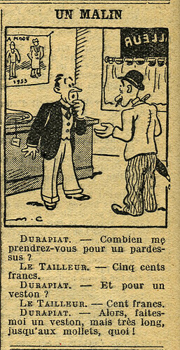 Cri-Cri 1933 - n°765 - page 4 - Un malin - 25 mai 1933