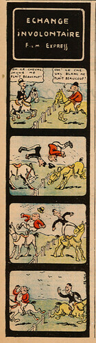 Pierrot 1936 - n°9 - page 5 - Echange involontaire - Film Express - 1er mars 1936