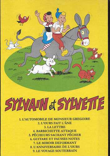 Sylvain et Sylvette - Aventures inédites 2 - dos