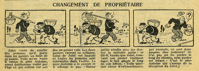 Cri-Cri 1930 - n°609 - page 13 - Changement de propriétaire - 29 mai 1930