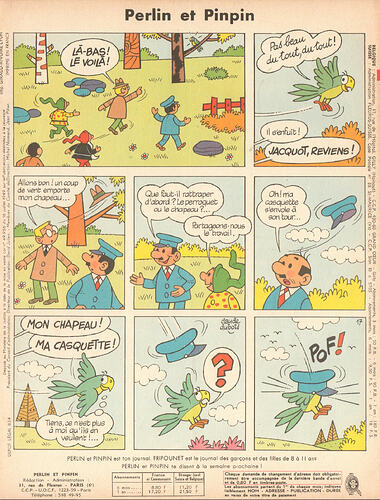 Perlin et Pinpin n°48 du jeudi 2 décembre 1965