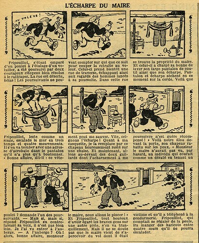 Cri-Cri 1933 - n°766 - page 14 - L'écharpe du maire - 1er juin 1933
