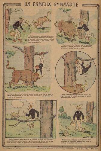 Pierrot 1929 - n°51 - page 16 - Un fameux gymnase - 22 décembre 1929