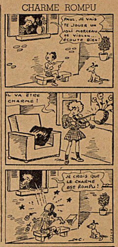 Lisette 1937 - n°52 - page 15 - Charme rompu - 26 décembre 1937