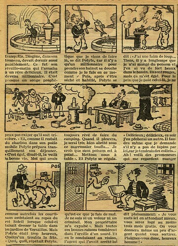 Cri-Cri 1931 - n°686 - page 2 - Polyte cherche un domicile - 19 novembre 1931