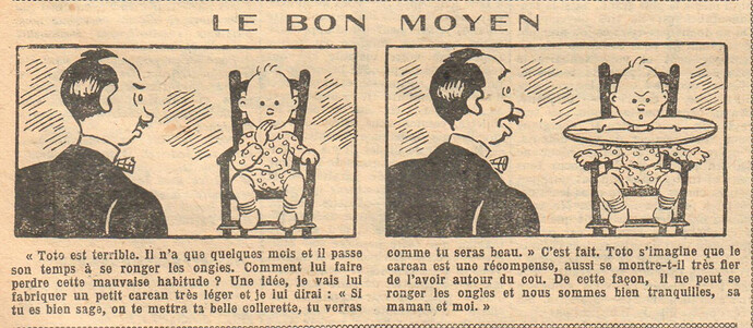 Fillette 1932 - n°1263 - page 13 - Le bon moyen - 5 juin 1932