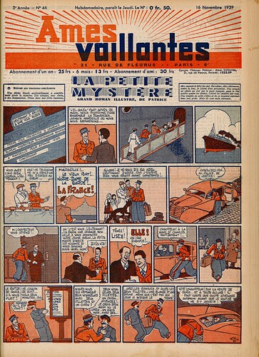 Ames Vaillantes 1939 - n°46 - 16 novembre 1939