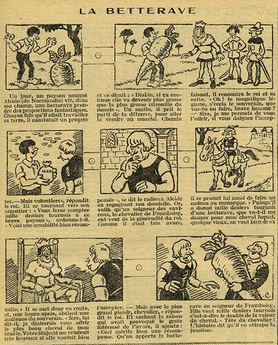 Cri-Cri 1933 - n°747 - page 11 - La betterave - 19 janvier 1933