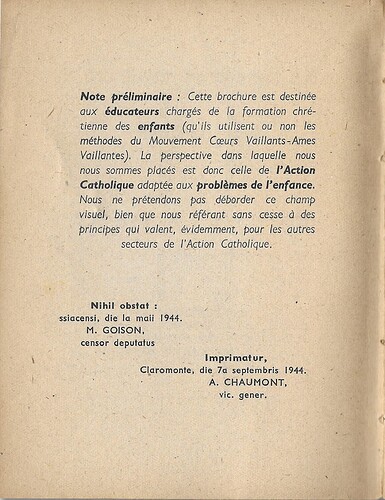 Collection Vitalis n°20 - 1946 - Abbé Jean Pihan - page 2 - Le sens de la masse - 4e édition augmentée