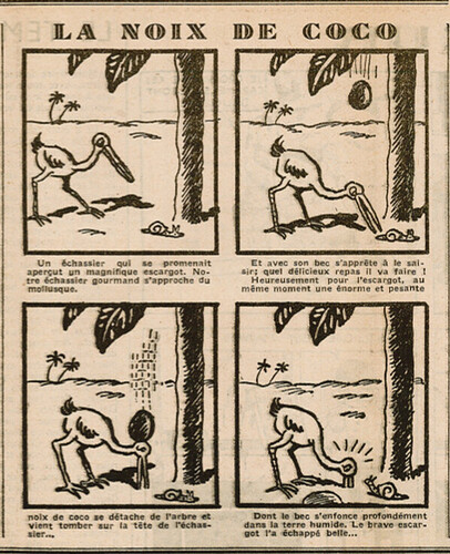 Coeurs Vaillants 1934 - n°25 - page 6 - La noix de coco - 17 juin 1934