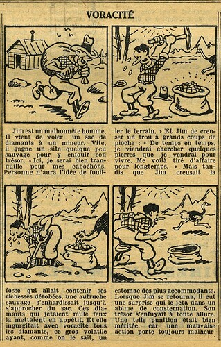 Cri-Cri 1935 - n°871 - page 4 - Voracité - 6 juin 1935