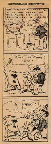 Pierrot 1936 - n°8 - page 2 - Reconnaissance intempestive - 23 février 1936