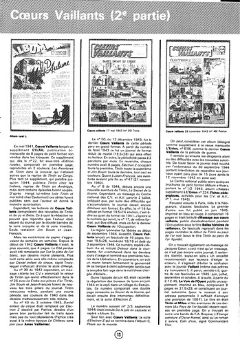 Collectionneur de Bandes Dessinées - n°23 - Octobre 1980 - Coeurs Vaillants - 2e partie) - page 13