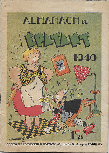 Almanach de L'ÉPATANT 1940 - Couverture