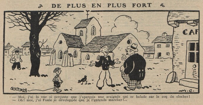 Guignol 1932 - n°204 - De plus en plus fort - 28 août 1932 - page 16