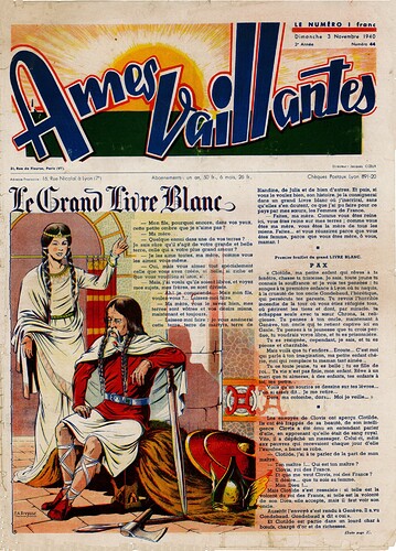Ames Vaillantes 1940 - n°44 - 3 novembre 1940