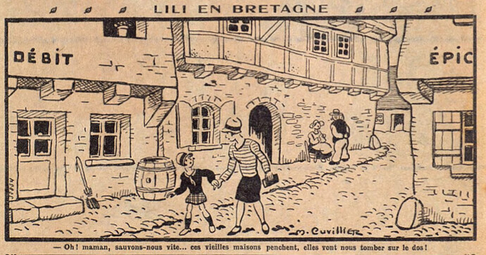 Lisette 1931 - n°31 - page 2 - LILI en Bretagne - 2 août 1931