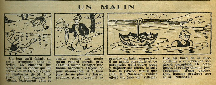 Cri-Cri 1931 - n°663 - page 13 - Un malin - 11 juin 1931