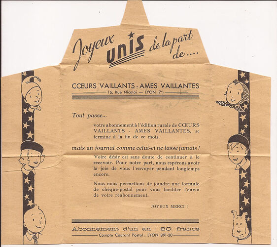 $_57Correspondance abonnement coeurs vaillants ames vaillantes 1943 (1)