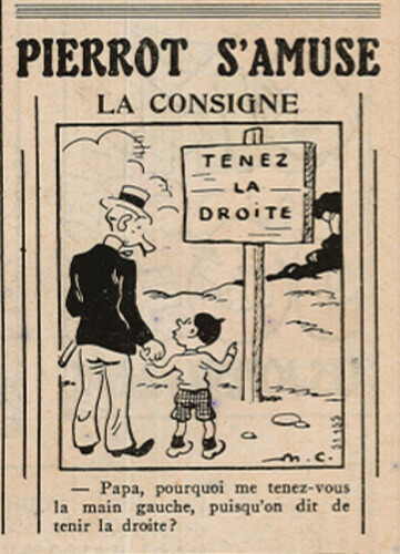 Pierrot 1938 - n°31 - page 6 - La consigne - 31 juillet 1938