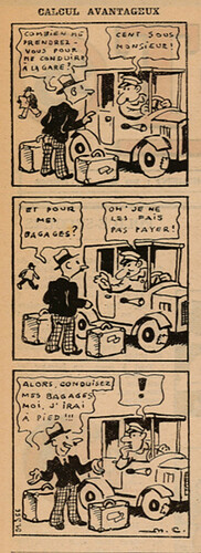 Pierrot 1935 - n°51 - page 2 - Calcul avantageux - 22 décembre 1935