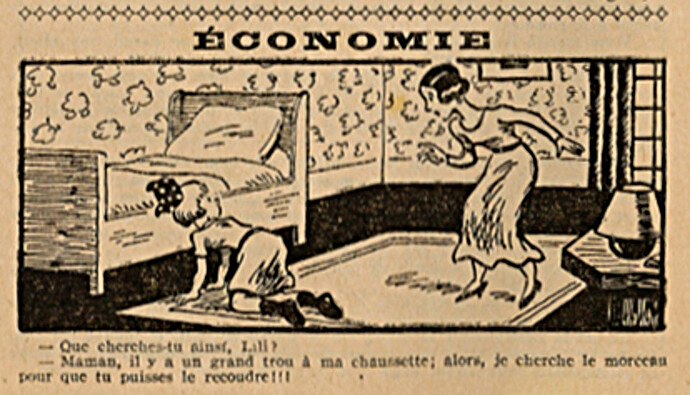 Almanach Lisette 1937 - page 4 - Economie
