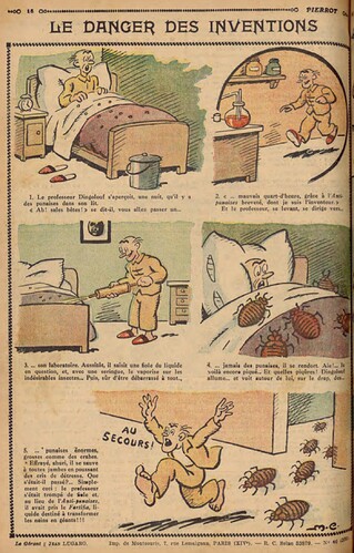 Pierrot 1931 - n°46 - page 16 - Le danger des inventions - 15 novembre 1931
