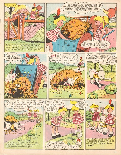 Titounet et Titounette - n°1 - Dans la forêt d'Automne - 3e trim 1958 - page 11