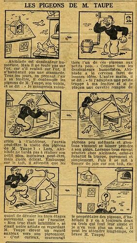 Cri-Cri 1934 - n°810 - page 4 - Les pigeons de M. Taupe - 5 avril 1934
