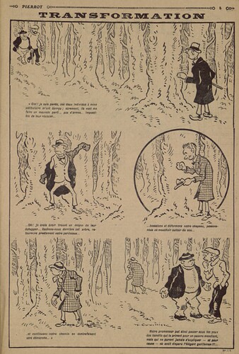 Pierrot 1926 - n°51 - page 5 - Transformation - 12 décembre 1926