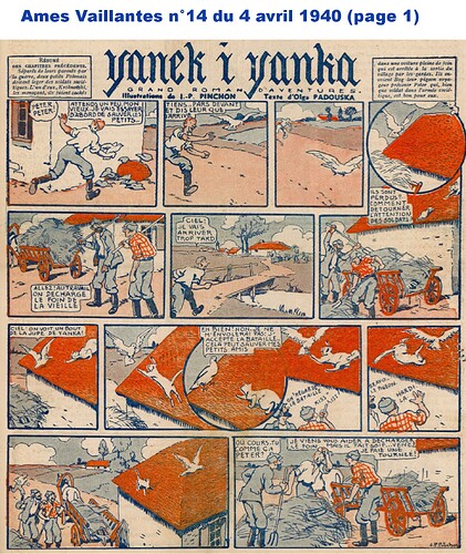 Ames Vaillantes 1940 - n°14 - 4 avril 1940 - page 1 (cadré)