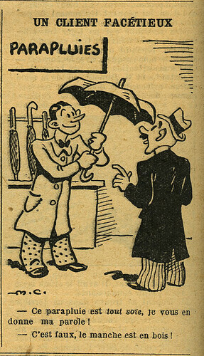 Cri-Cri 1936 - n°933 - page 4 - Un client facétieux - 13 août 1936